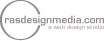 Logo for web design in Monterey RAS Design Media.